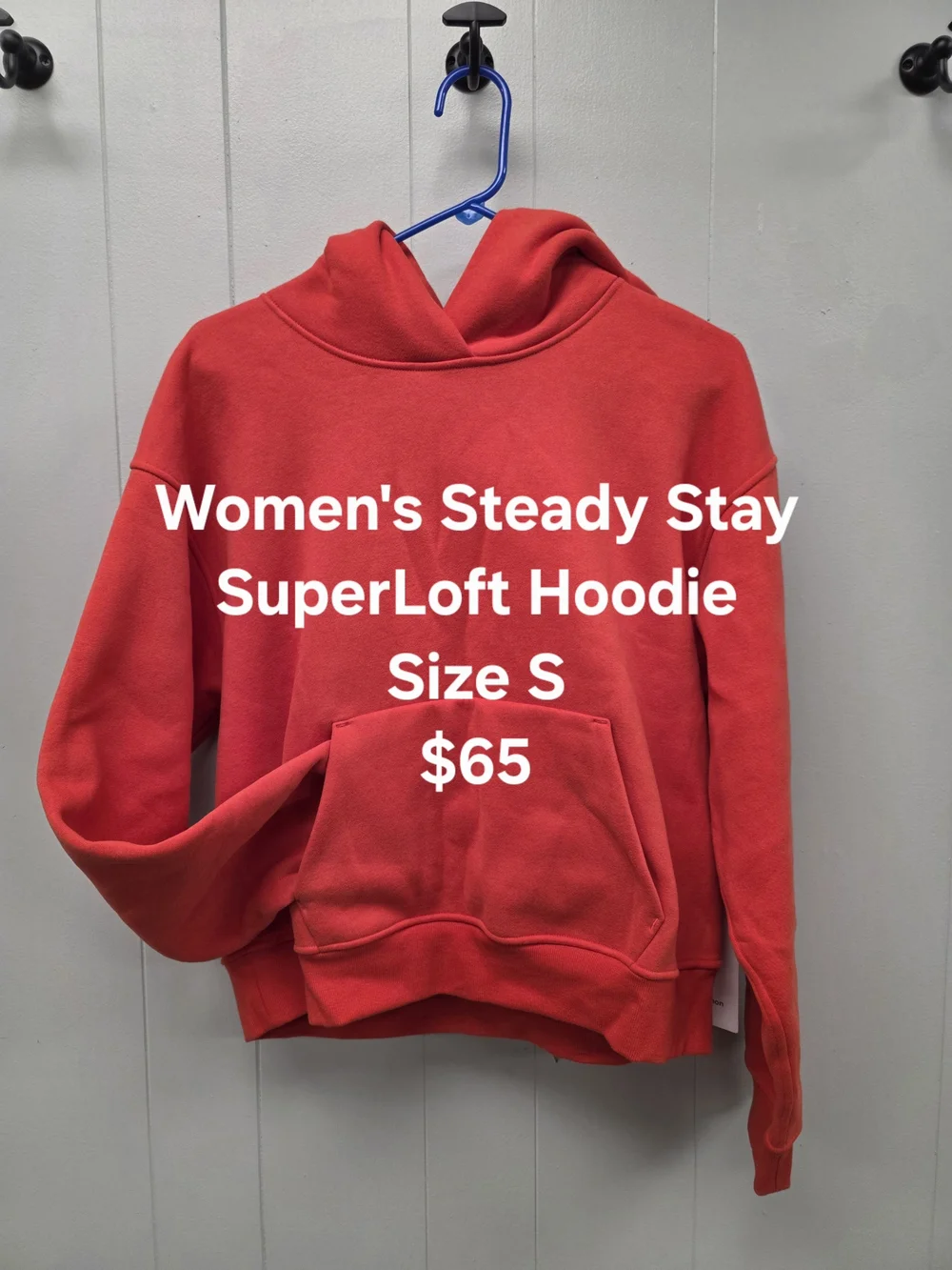 lululemon athletica Women's Steady Stay SuperLoft Hoodie - Red